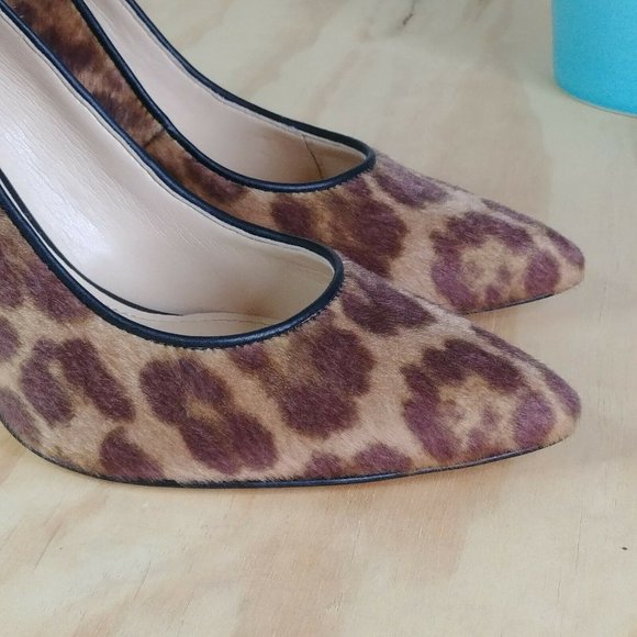 Nine West Leopard Print Heel Pointy Toe Size 6 - Picture 10 of 10